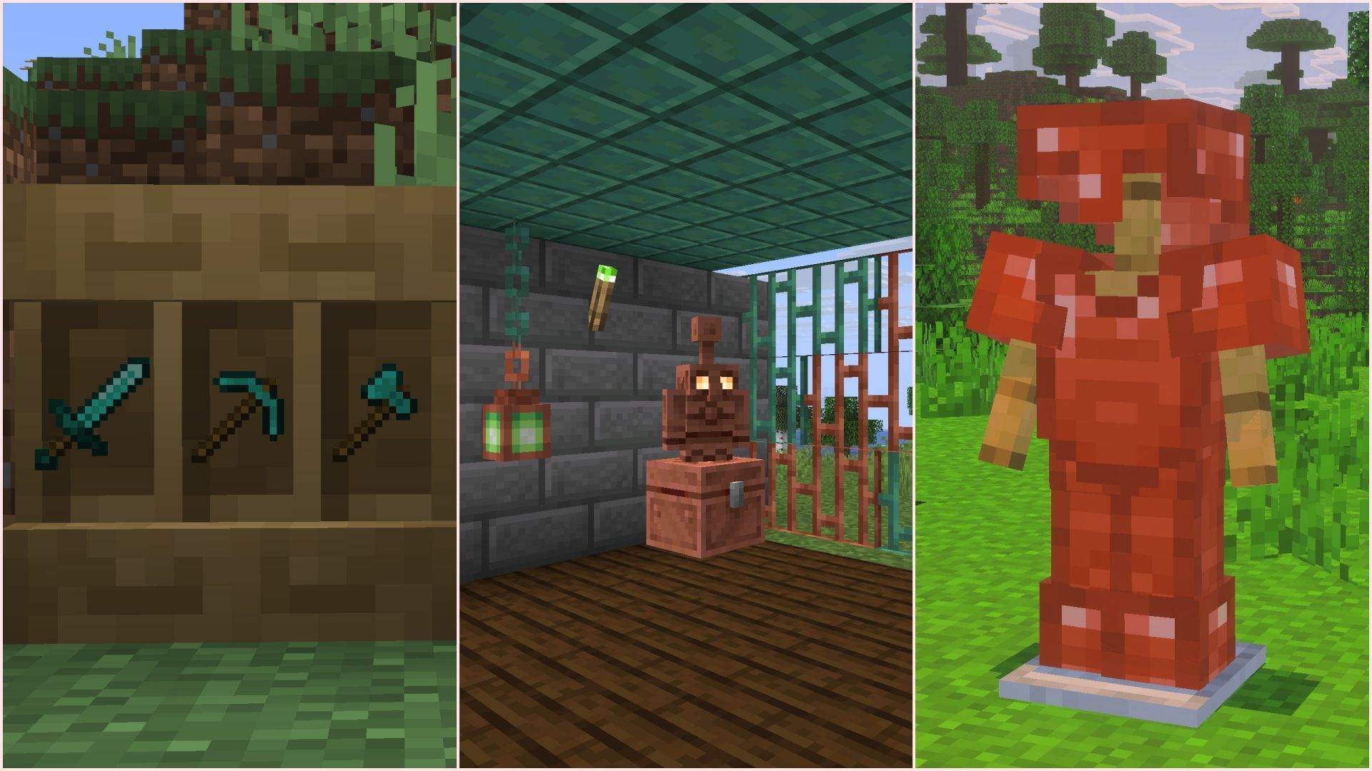 Minecraft copper game drop will add loads of new features and changes (Image via Sportskeeda Gaming || Mojang Studios)
