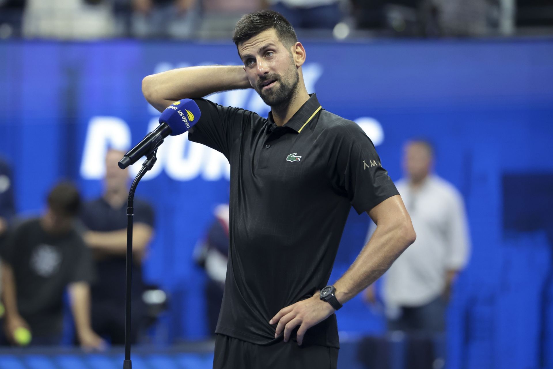 Novak Djokovic pictured at the 2025 US Open | Image Source: Getty