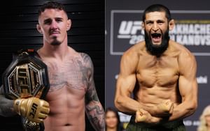 Tom Aspinall highlights the unorthodox aspects of Khamzat Chimaev's wrestling: "This is when he is in his world"