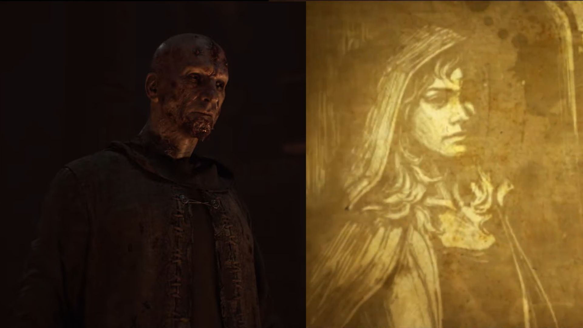 Adria the Witch and Aiden the Dark Wanderer are the parents of Leah, who was born to be the vessel of Diablo (Image via Blizzard Entertainment)