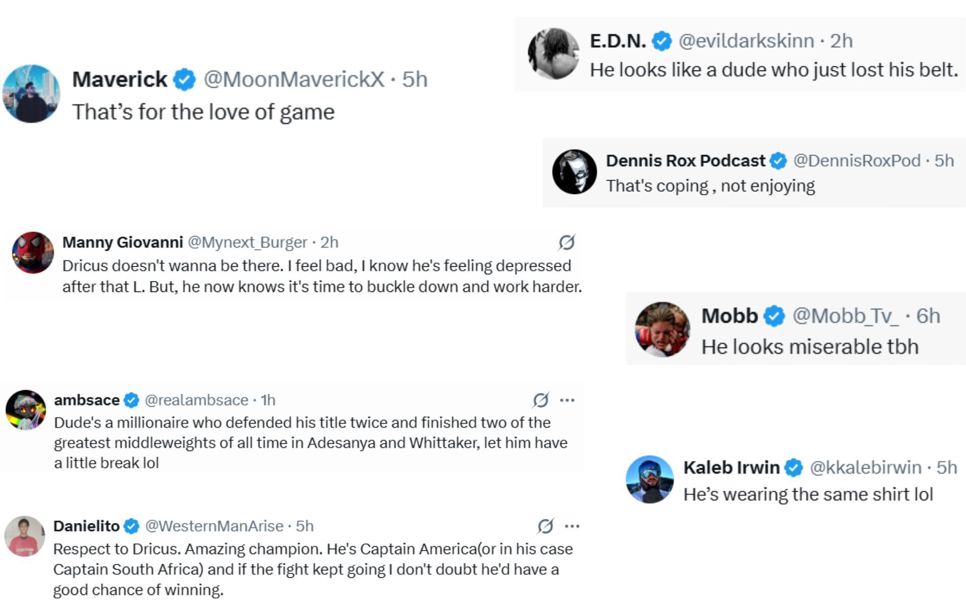 Fan reactions [Screenshots courtesy: @ChampRDS on X]