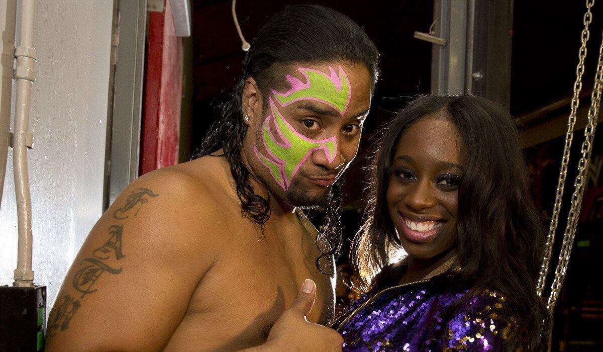 Naomi and Jimmy Uso are real-life couple in WWE. [Image credits: WWE.com]