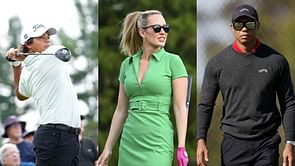 When Paige Spiranac spoke about Charlie Woods after he shared the stage with Tiger Woods