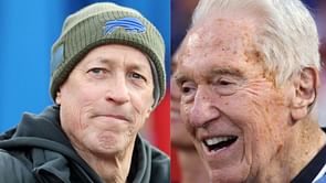 Jim Kelly puts up brave face to celebrate Bills legendary coach Marv Levy’s 100th birthday amid newborn grandson's critical health crisis