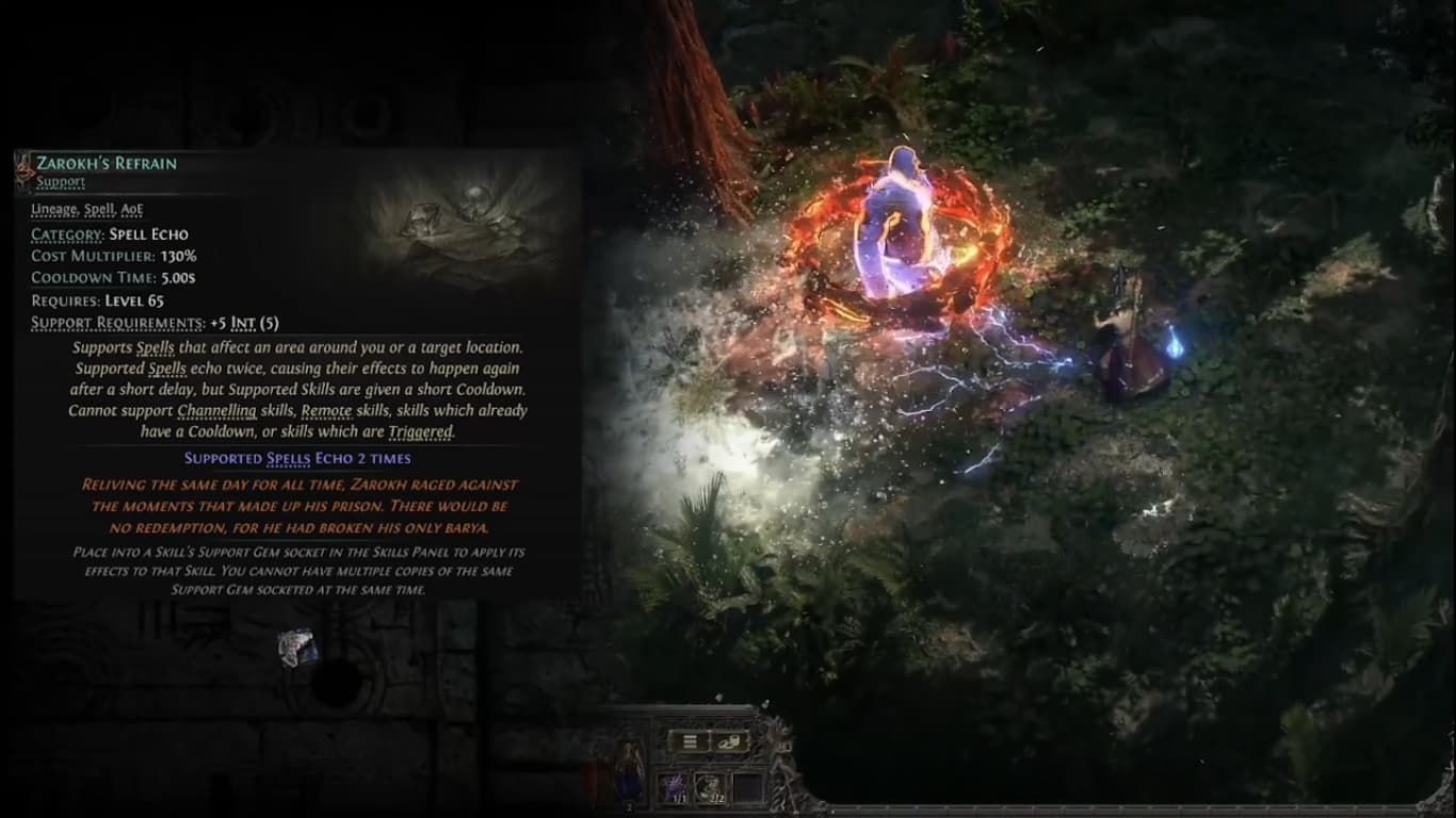 Finally, Vaal Support Gems (Image via GGG)