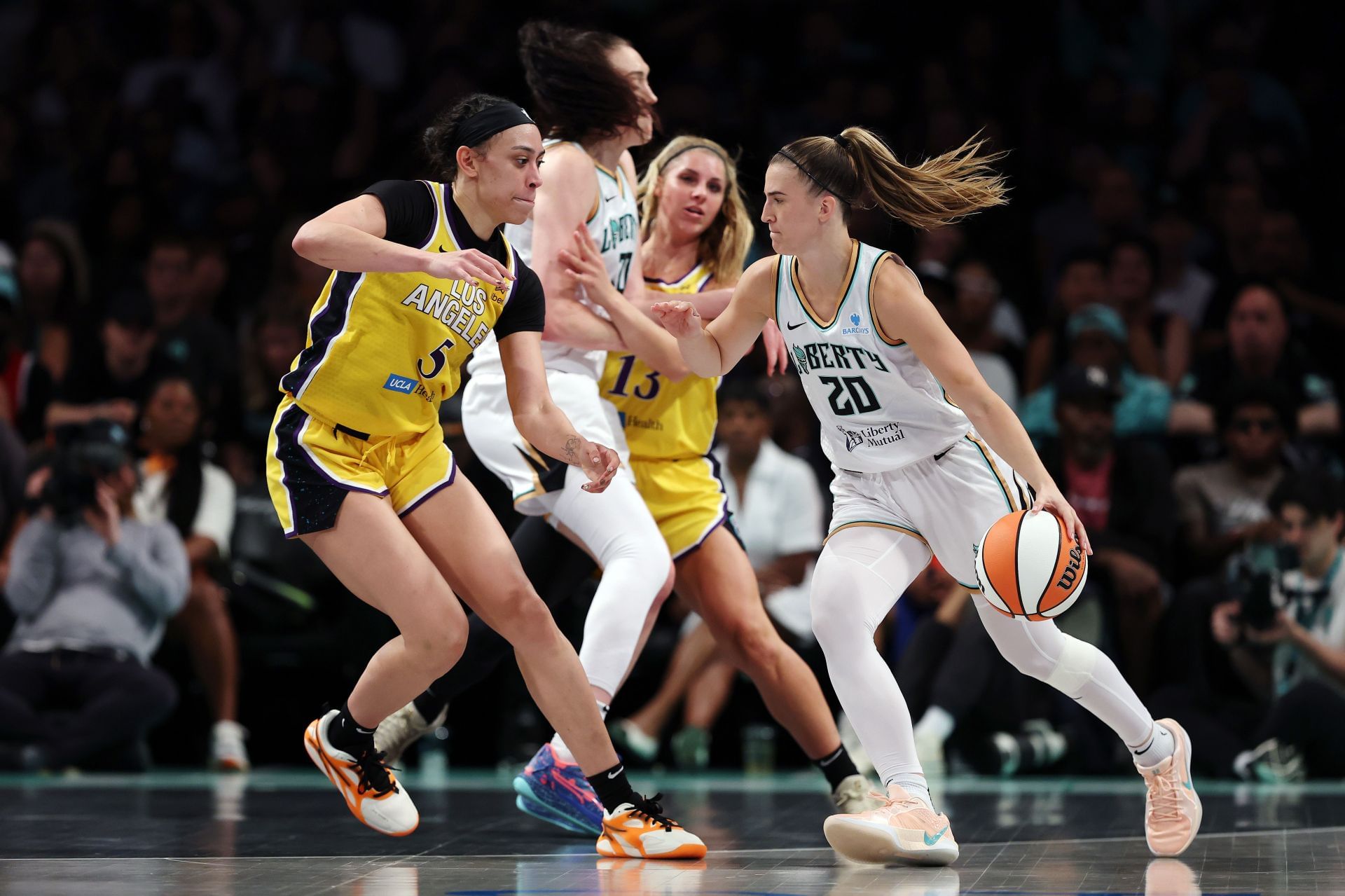 Los Angeles Sparks v New York Liberty - Source: Getty