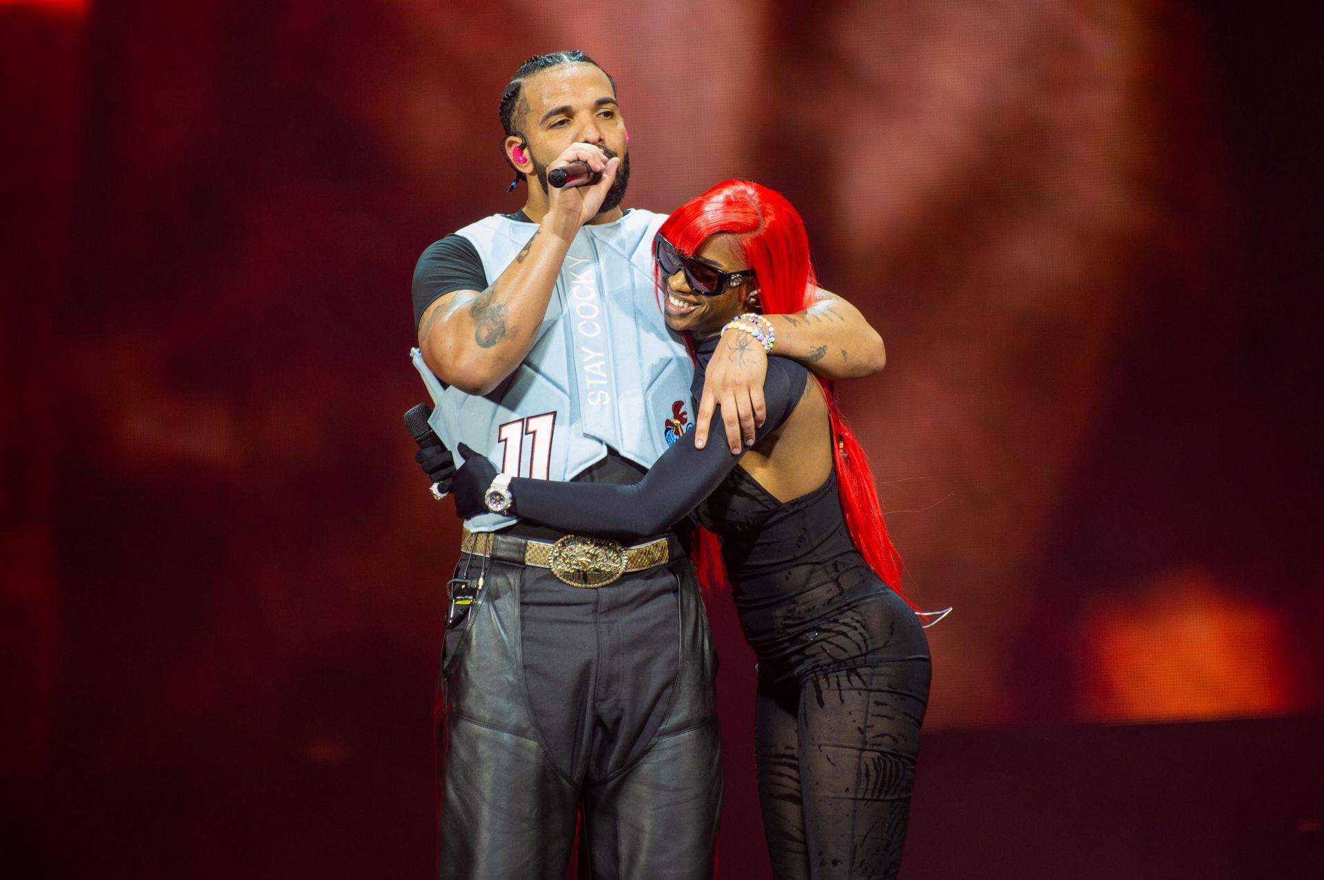 Sexyy Red and Drake at the Wireless Festival 2025 - Day Two (Image via Getty)