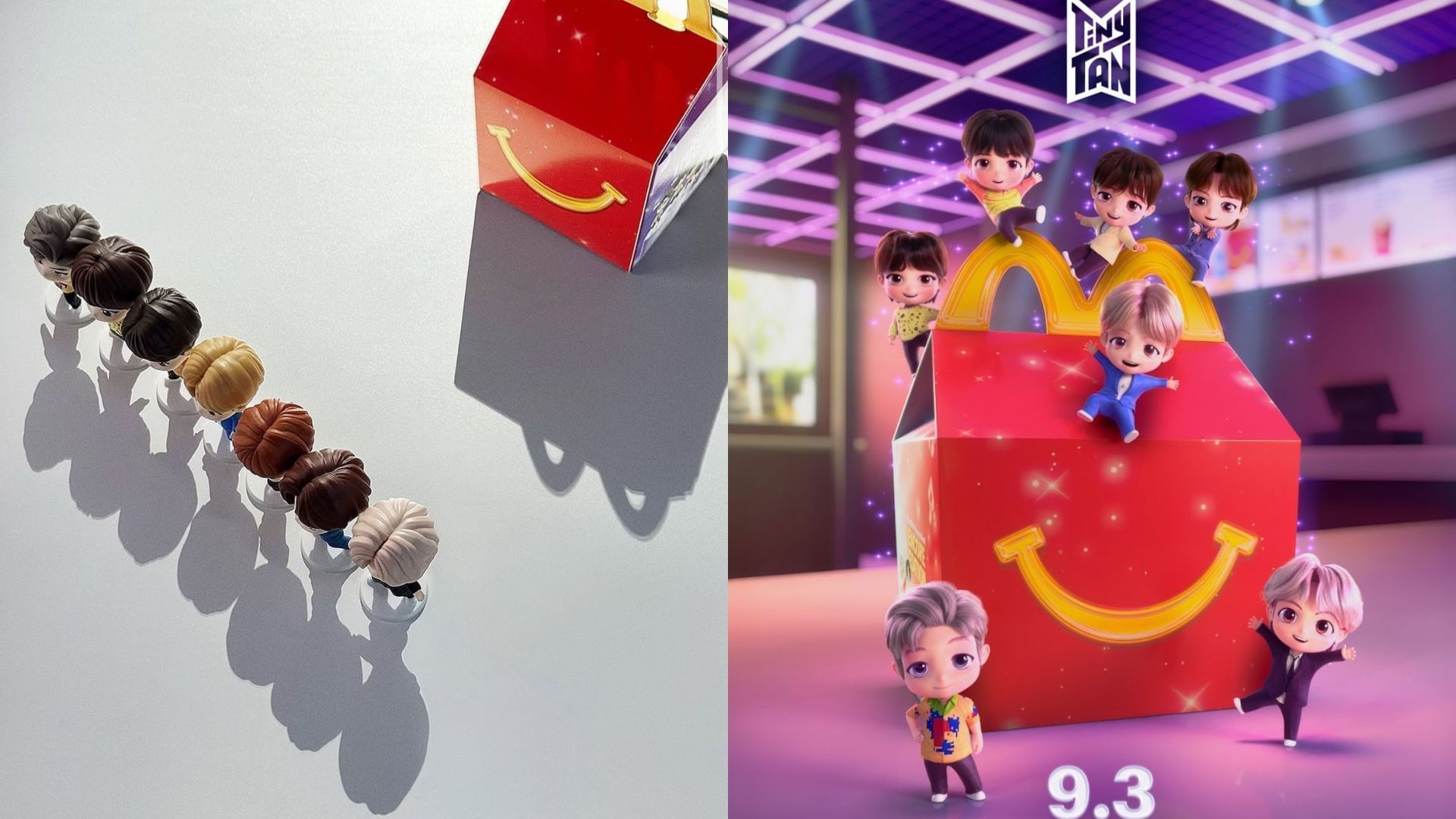 McDonald&rsquo;s BTS TinyTAN Happy Meal (Image via Instagram/@mcdonalds)