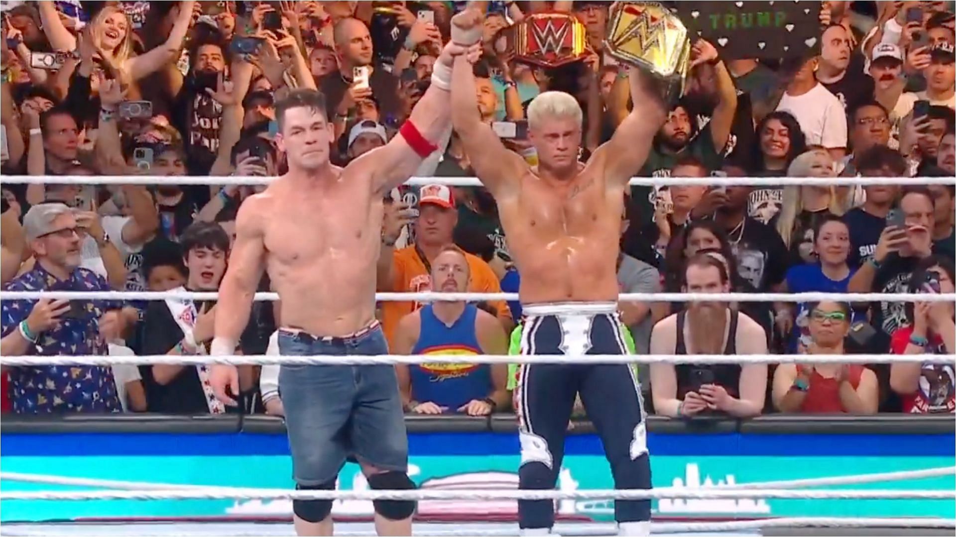 John Cena and Cody Rhodes
