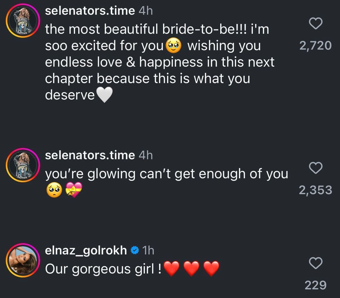 Netizens reacted to Selena&#039;s Instagram post (Image credits: Instagram/@selenagomez)