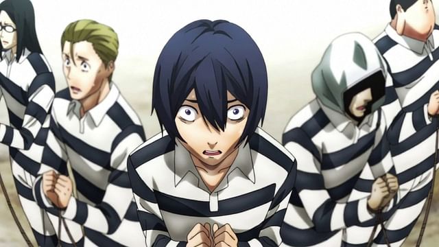 Prison School is one of the high school anime with shocking twists (Image via J.C. Staff)