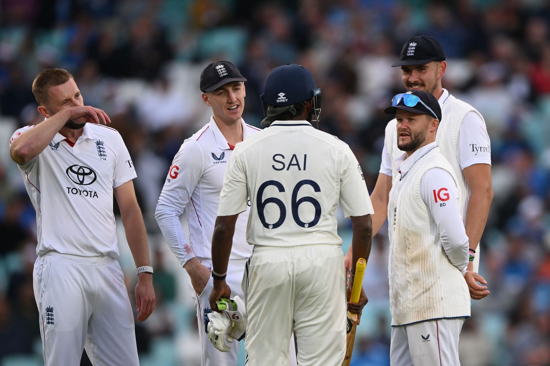 England v India - 5th Rothesay Test Match: Day Two - Source: Getty