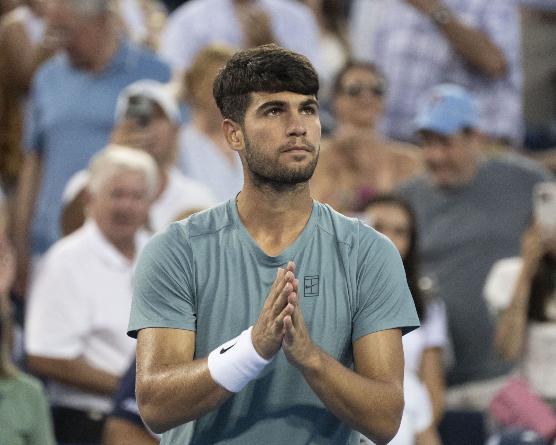 Carlos Alcaraz at the 2025 Cincinnati Open - Source: Getty