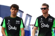 Nico Hulkenberg and Gabriel Bortoleto at the British Grand Prix - Source: Getty