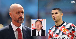 Piers Morgan aims dig at Erik ten Hag after ex-Manchester United boss says Cristiano Ronaldo was never the problem
