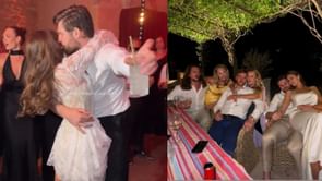 "Best weekend of our lives": Leon Draisaitl's wife Celeste Desjardins recaps special moment from wedding afterparty