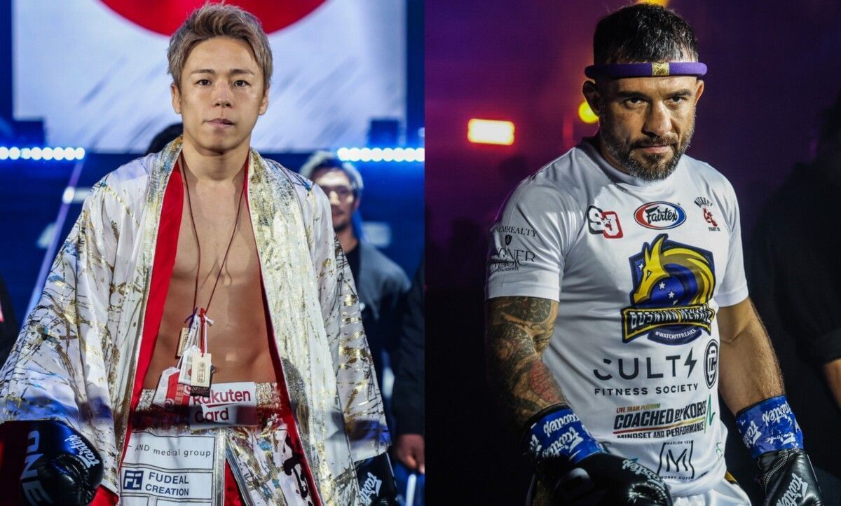Takeru Segawa and Denis Puric - Photo by ONE Championship