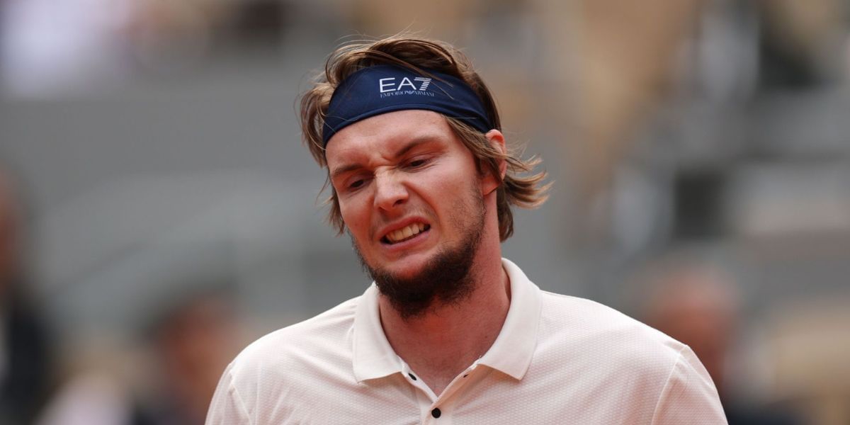 Alexander Bublik at the 2025 French Open (Source: Getty)