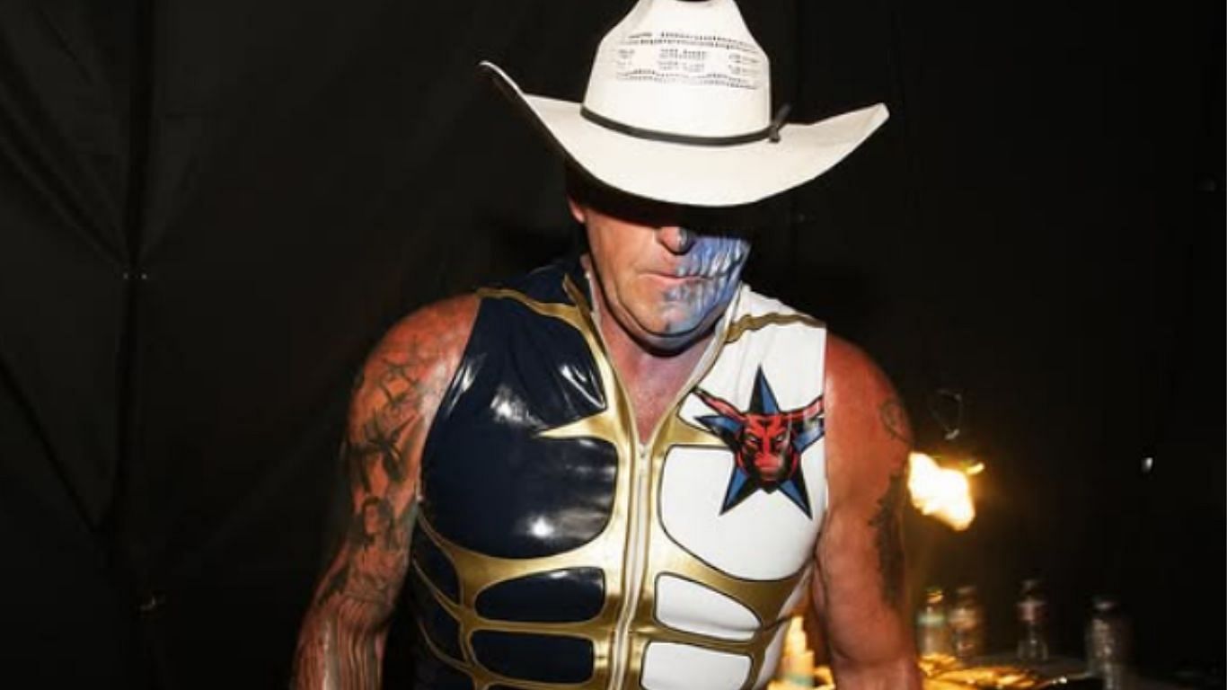 Dustin Rhodes  at AEW All In: Texas [ Image from Rhodes
