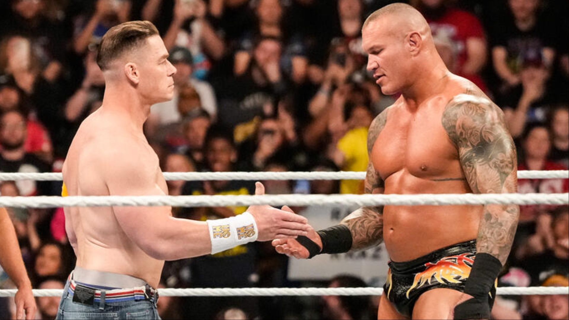 John Cena and Randy Orton. (Photo: WWE.com)