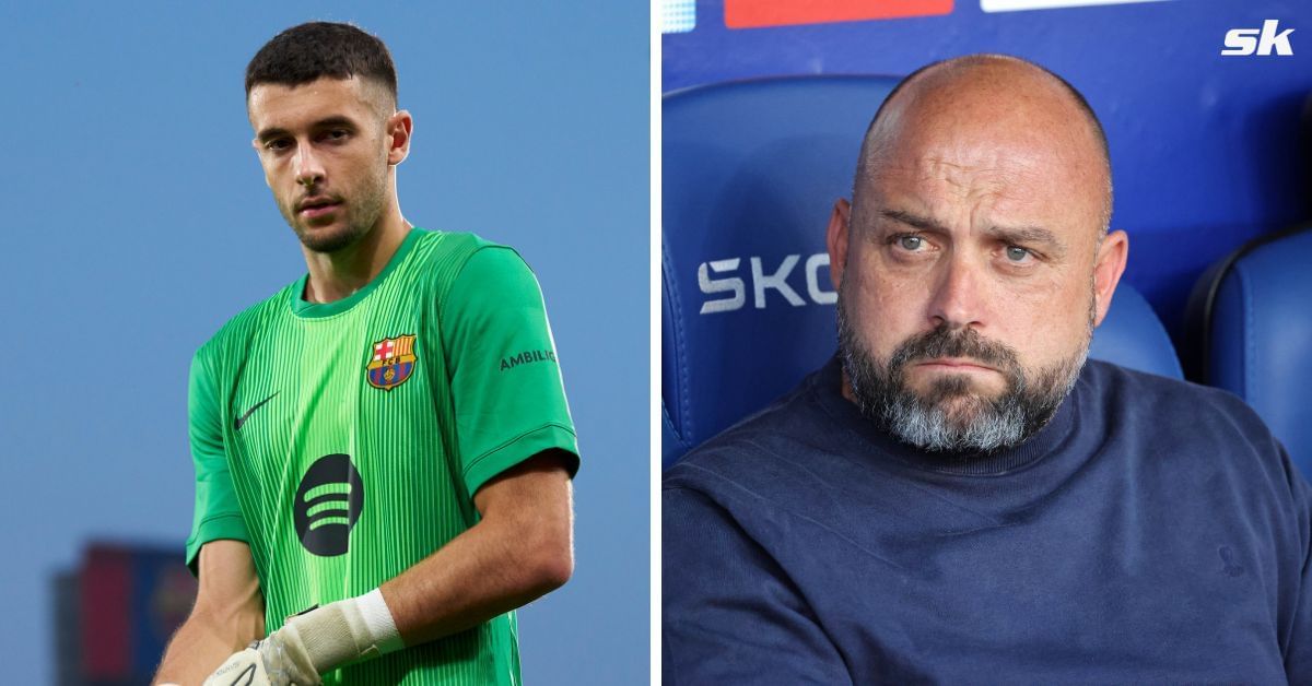 New Barcelona goalkeeper Joan Garcia has addressed Espanyol manager Manolo Gonzalez