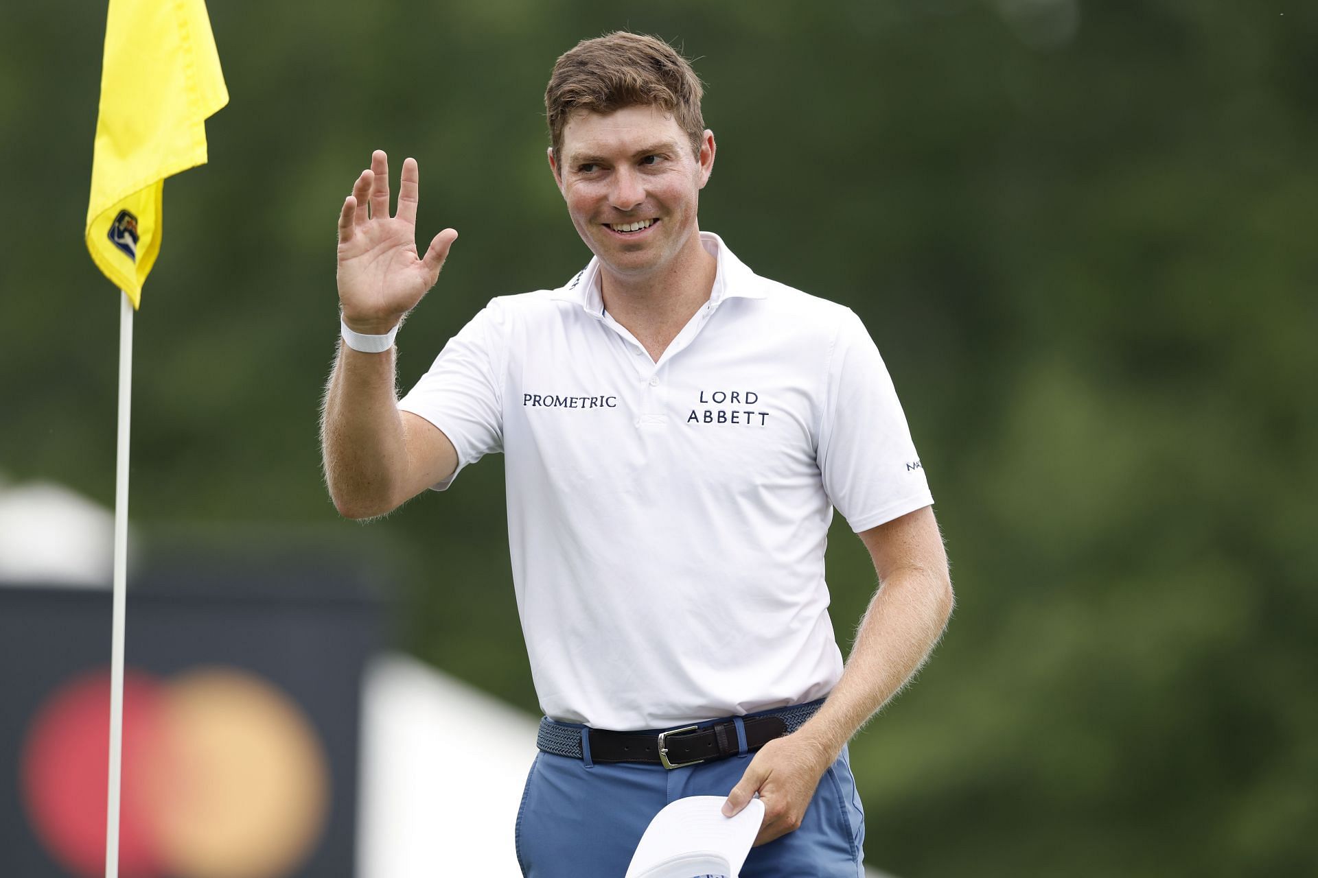 Ben Griffin at the Wyndham Championship 2025 - Source: Getty
