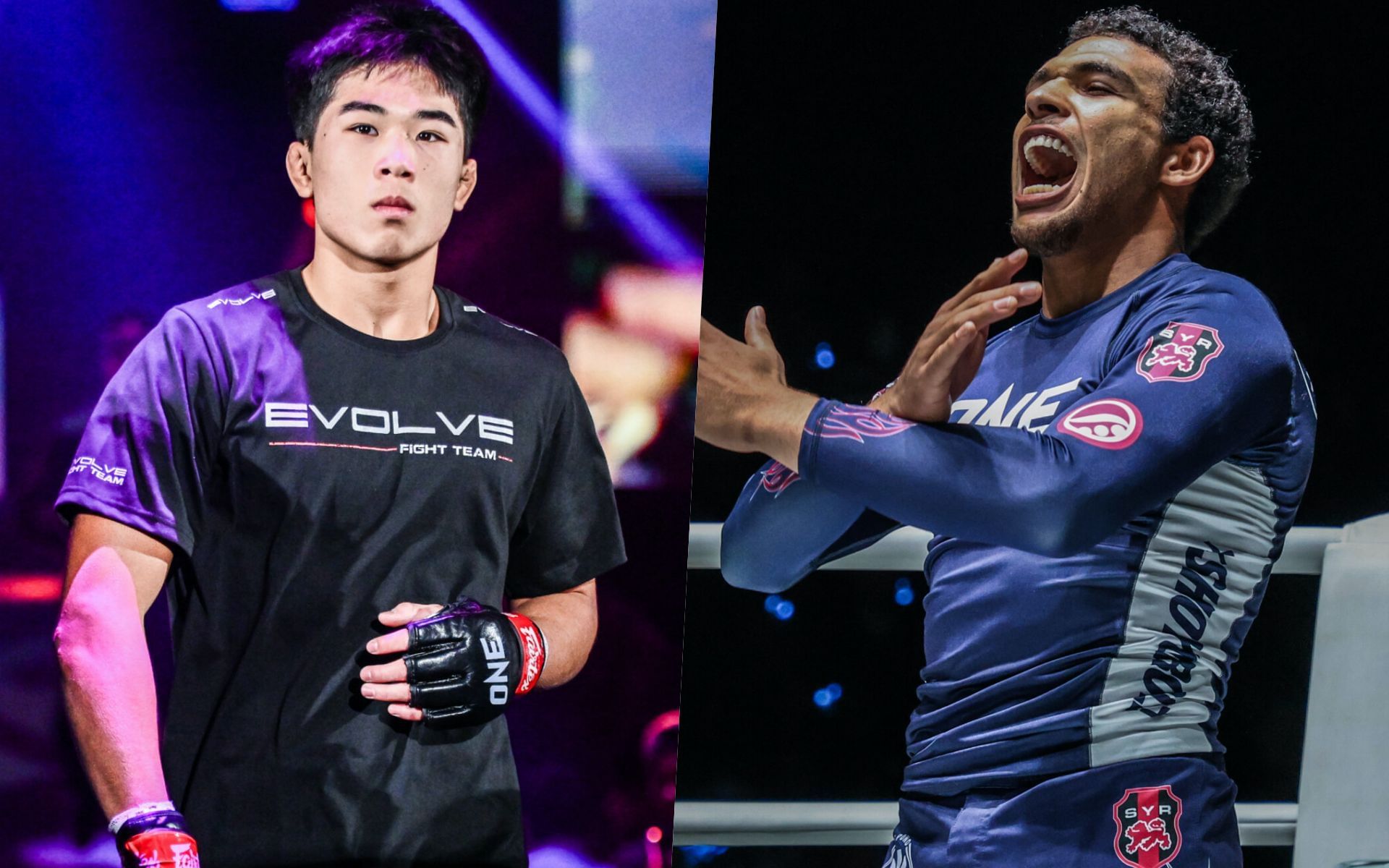 Adrian Lee (L) and Tye Ruotolo (R) | Image by ONE Championship