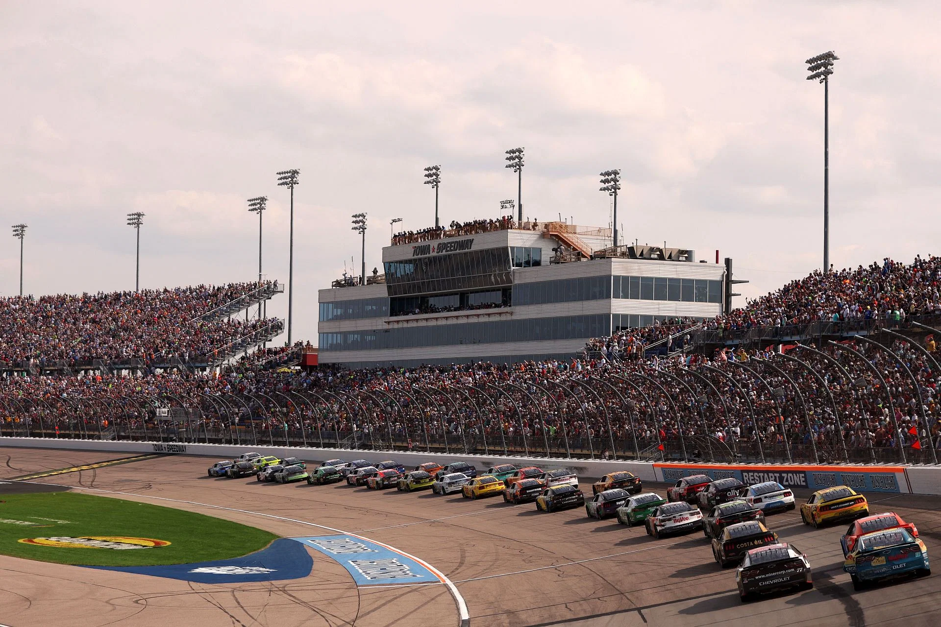 NASCAR Cup Series Iowa Corn 350 at Iowa Speedway on August 03, 2025. Source: Getty