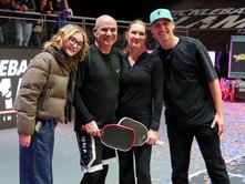 Andre Agassi and Steffi Graf's daughter Jaz shows off her dad's signature sneakers as she enjoys her time in New York amid US Open