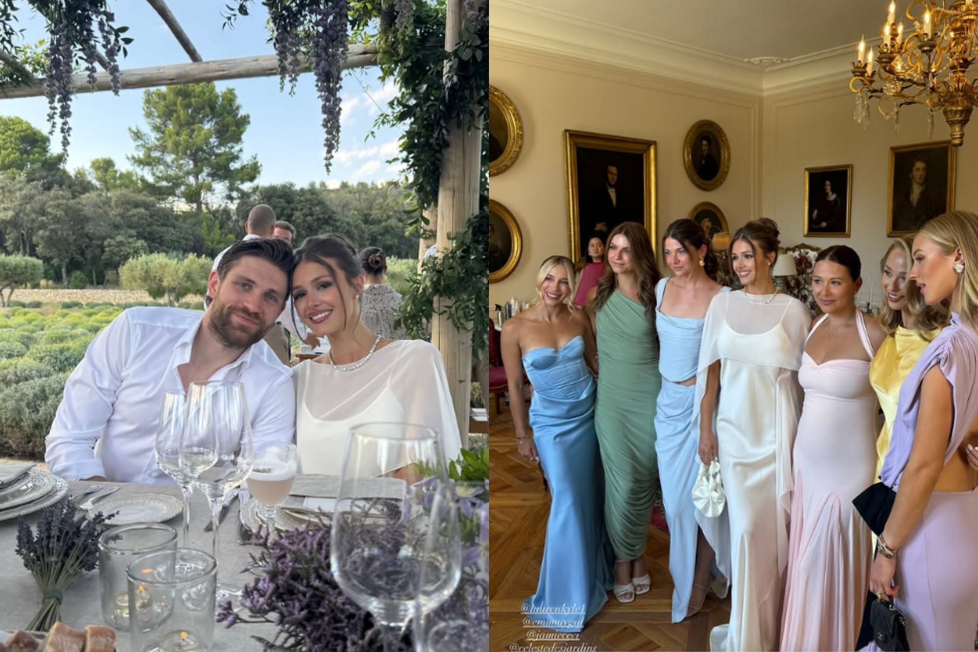 Leon Draisaitl wedding: Darnell Nurse's wife Mikayla drops the first look at Celeste’s bridesmaids featuring Connor McDavid’s wife Lauren
