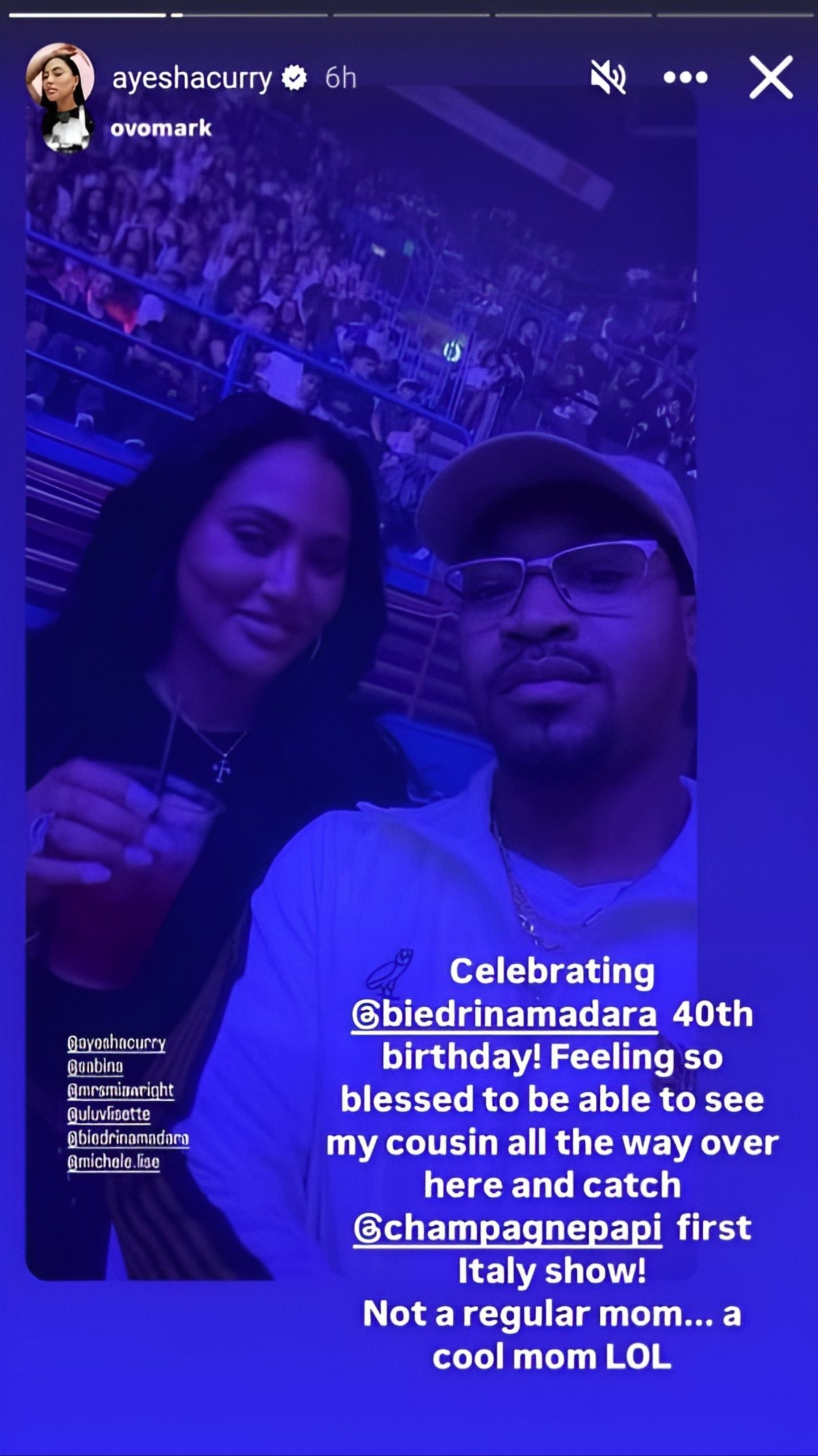 [Credit: IG/@ayeshacurry]