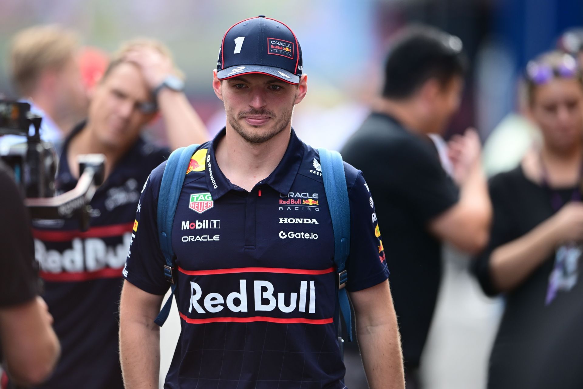 Max Verstappen at the 2025 F1 Grand Prix of Hungary race weekend - Source: Getty