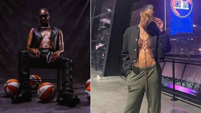 "You have me in a chokehold": Marina Mabrey & Fever's $90,000 star gush over Saniya Rivers channeling her inner model with glamorous outfit