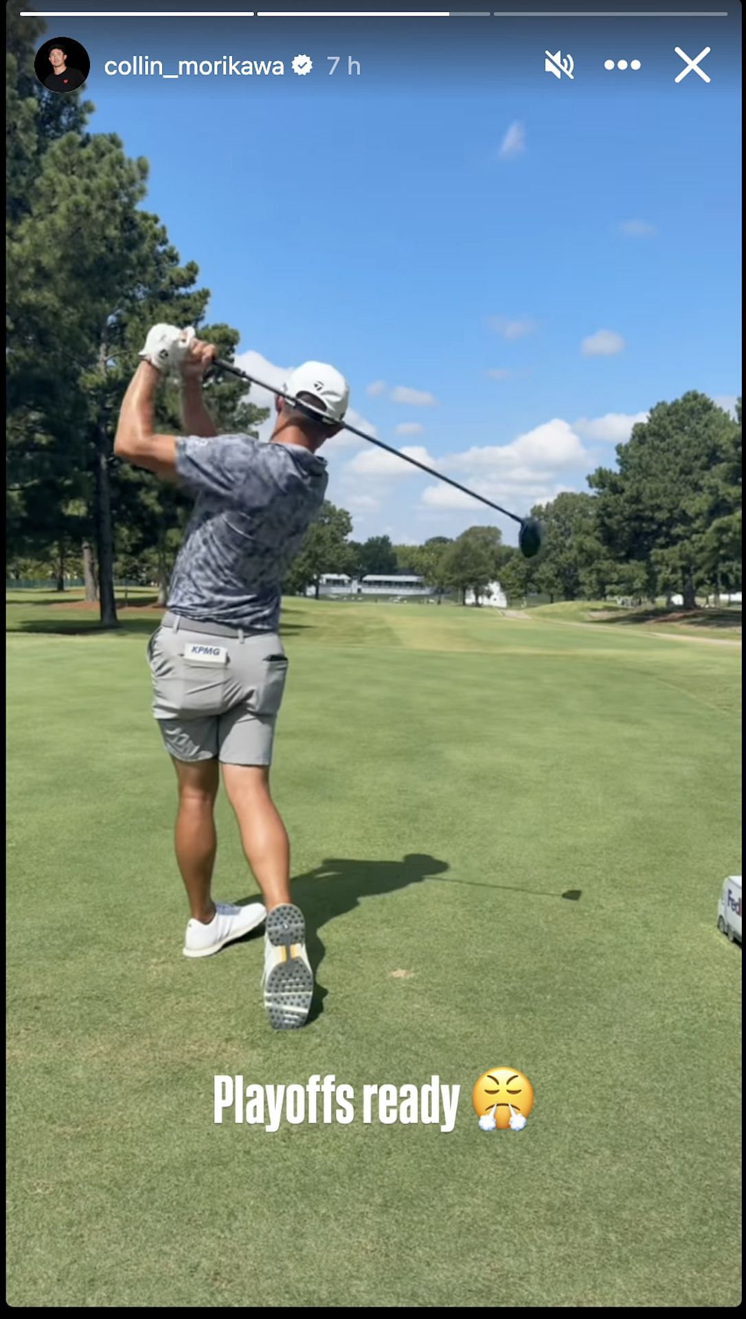 Collin Morikawa shares update on his game prior to 2025 FedEx Cup Playoffs (Image via Instagram @collin_morikawa)