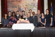 NBC "Parks And Recreation" 100th Episode Celebration (Image via Getty)