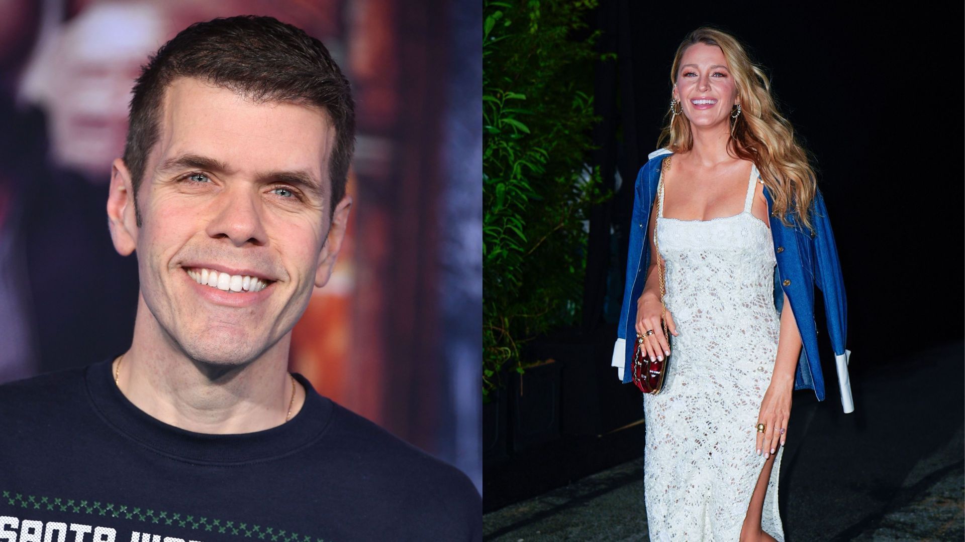 Perez Hilton, Blake Lively (Images via Getty)
