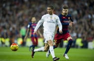 Ronaldo and Pique in Real Madrid CF v FC Barcelona - La Liga - Source: Getty