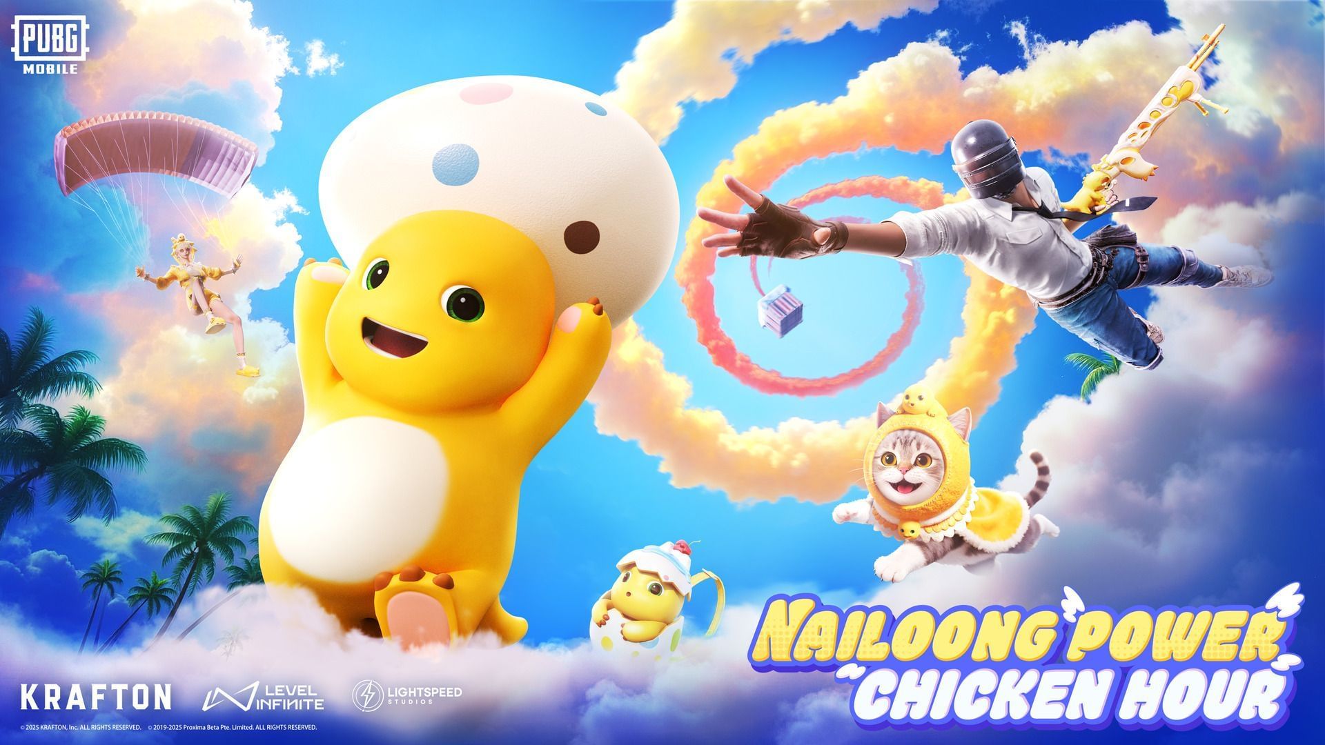 Head to the Nailoong Lucky Spin and grab these adorable items now! (Image via Tencent Games)