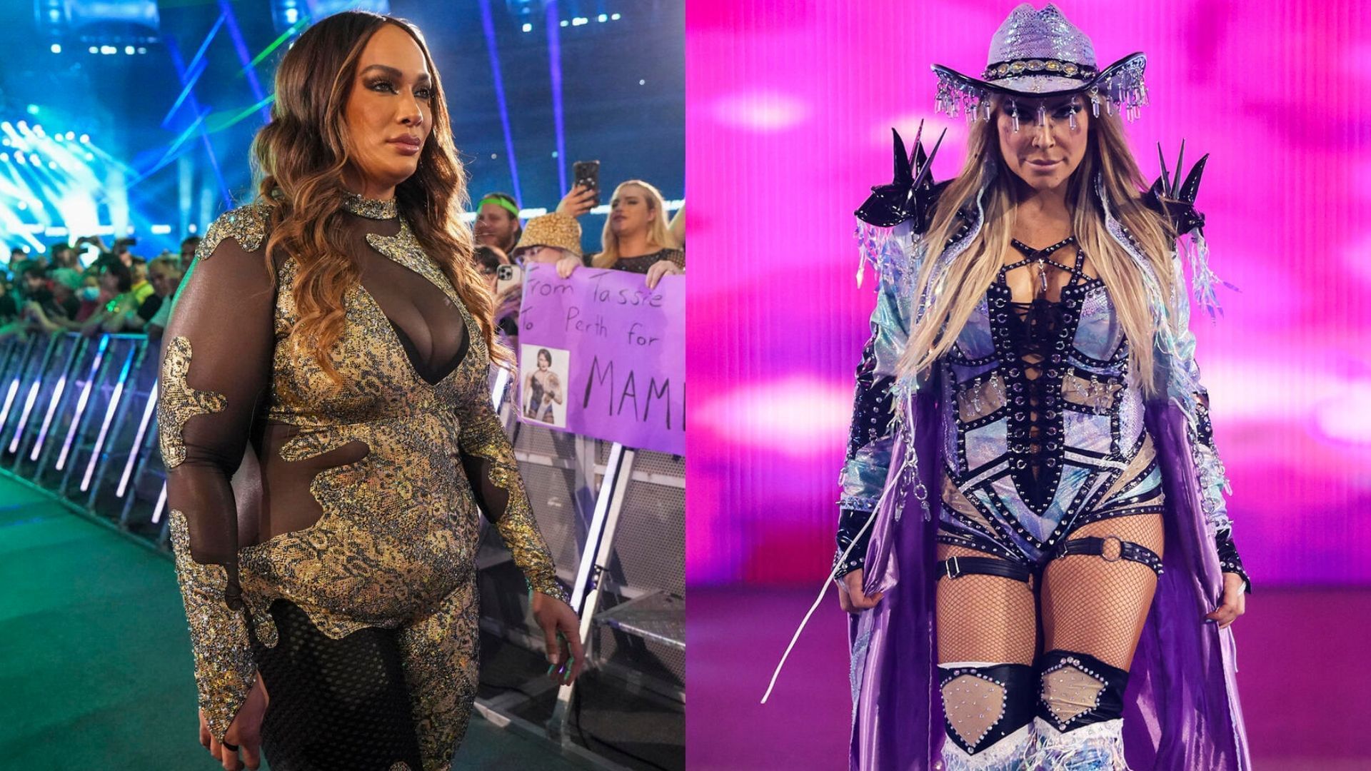 Jax and Natalya reacted to a RAW star