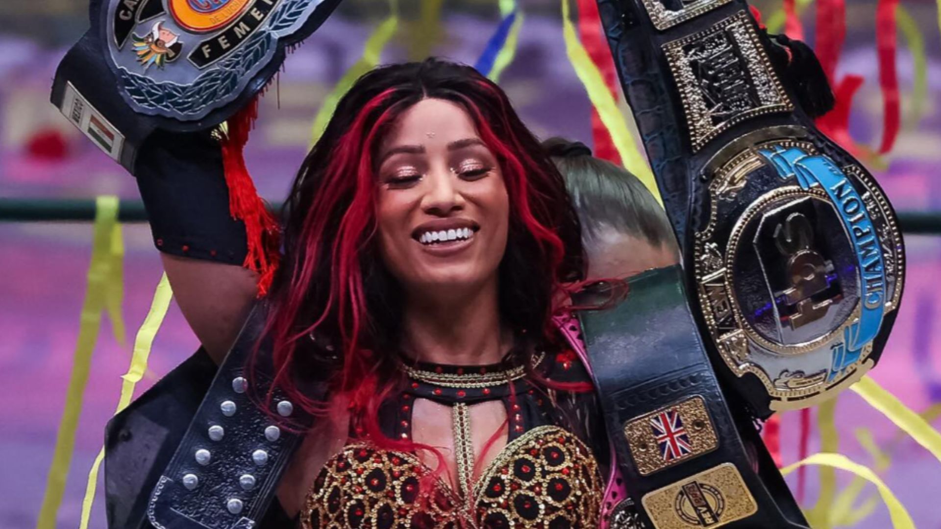 AEW TBS Champion, &quot;Nine Belts&quot; Mercedes Mone [Image Credits: Mone