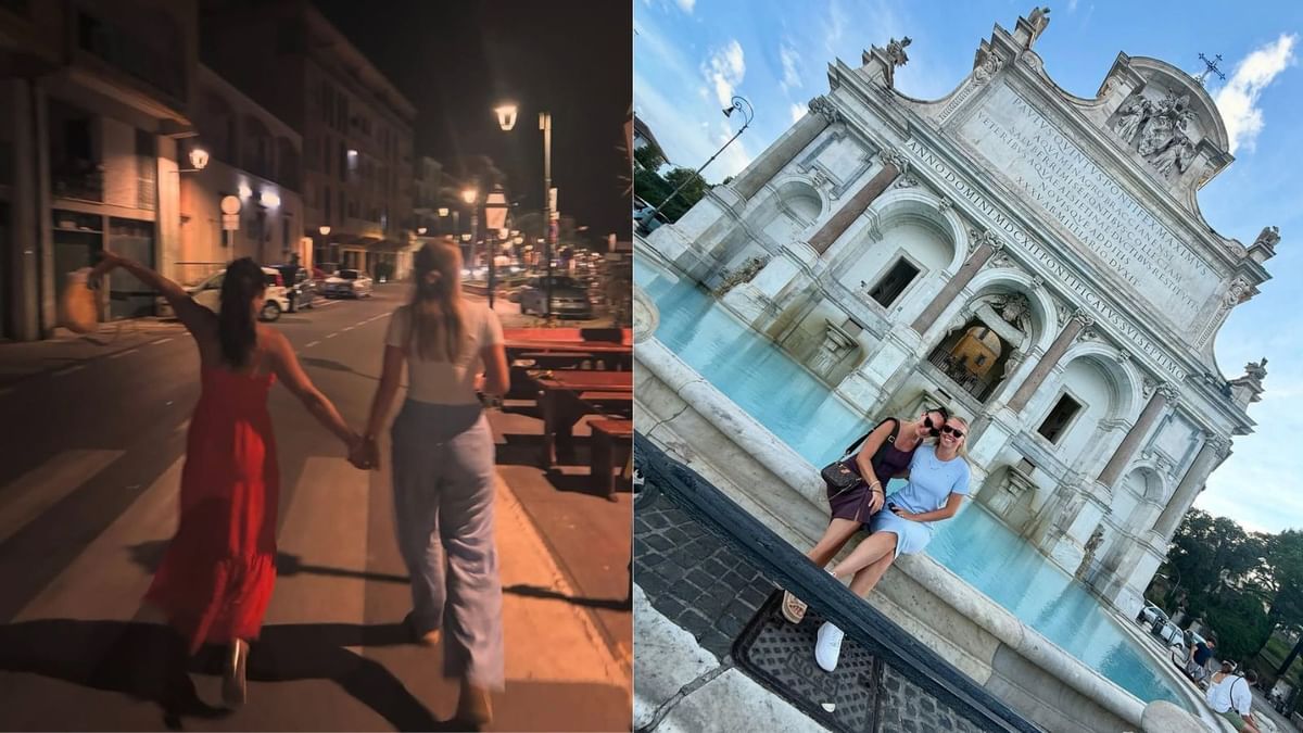 In Photos: Brad Marchand's sister Rebecca celebrates 'honeymoon moments' with wife Heather in picturesque Italian locations