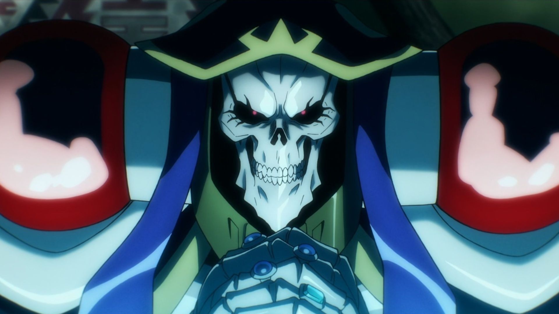 One of the characters with Isekai anime powers, Ainz Ooal Gown (Image via Madhouse)