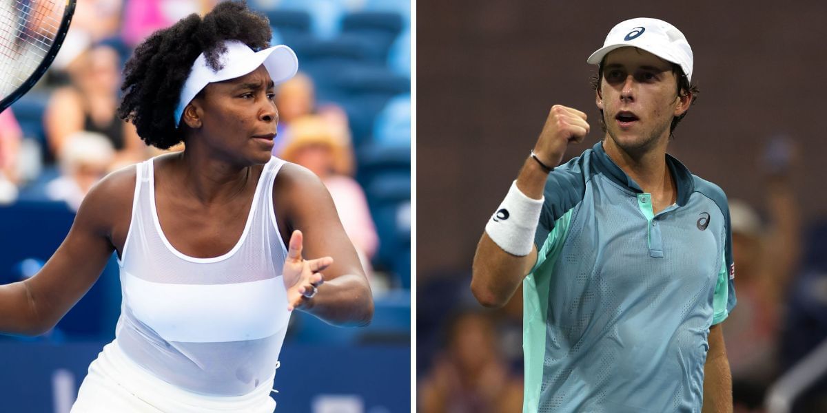 Venus Williams and Brandon Holt at the US Open - Image Source: Getty 