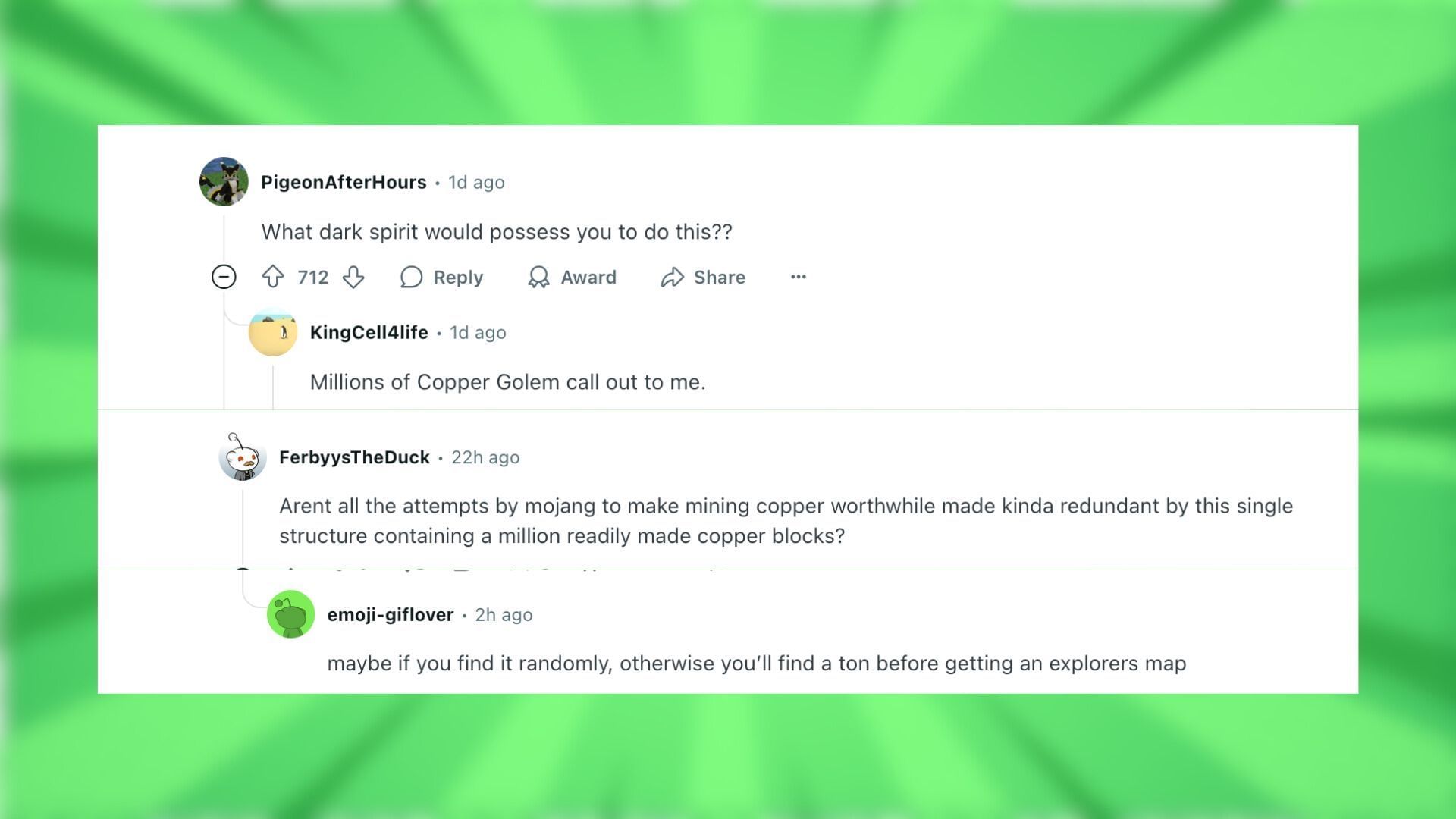 Redditors react to the post (Image via Reddit)