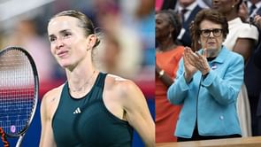 Elina Svitolina melts hearts with special moment of daughter Skai drawing 'inspiration' from Billie Jean King at US Open