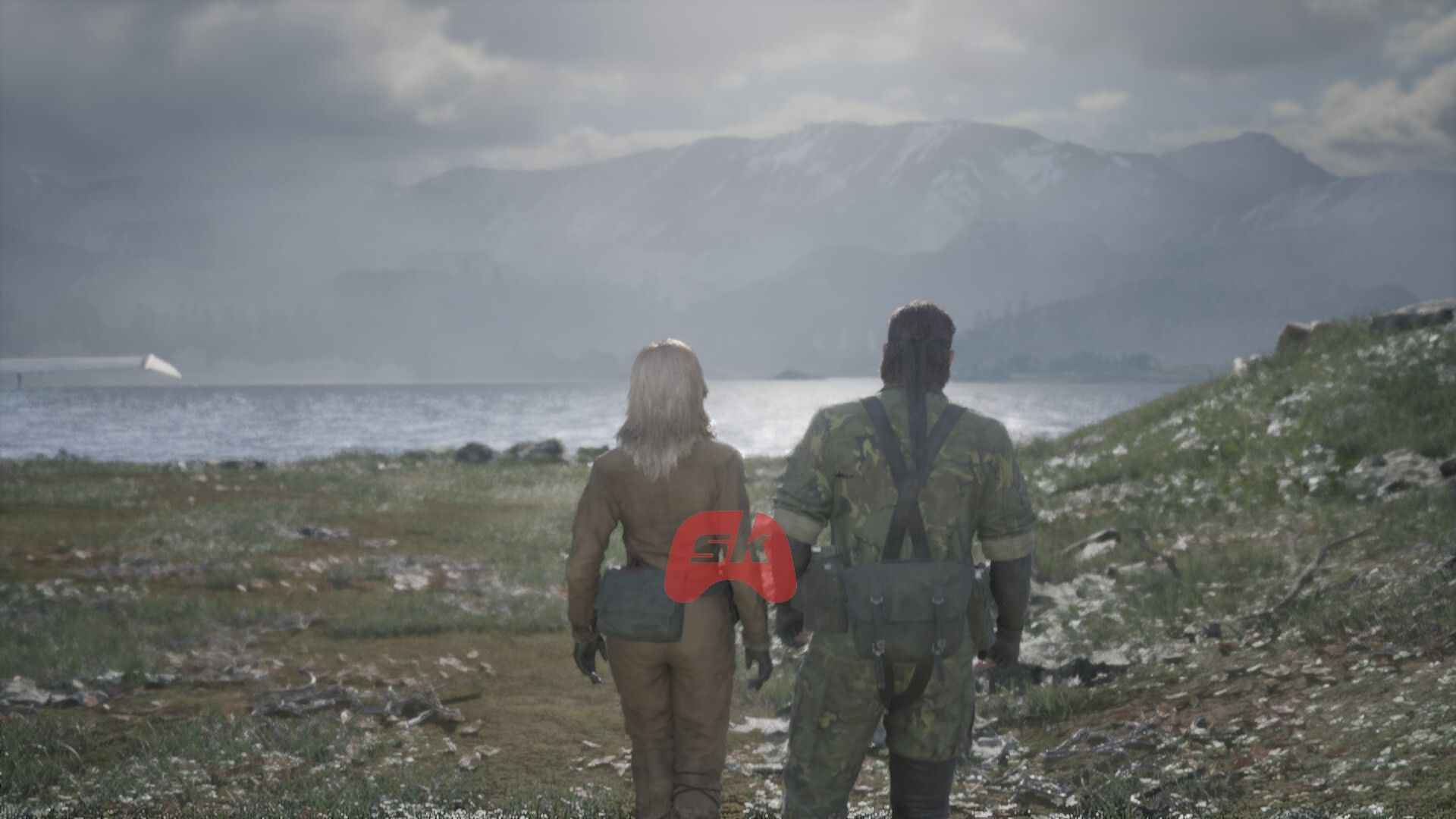 Snake and Eva in Metal Gear Solid Delta Snake Eater (Image via Sportskeeda Gaming || KONAMI)