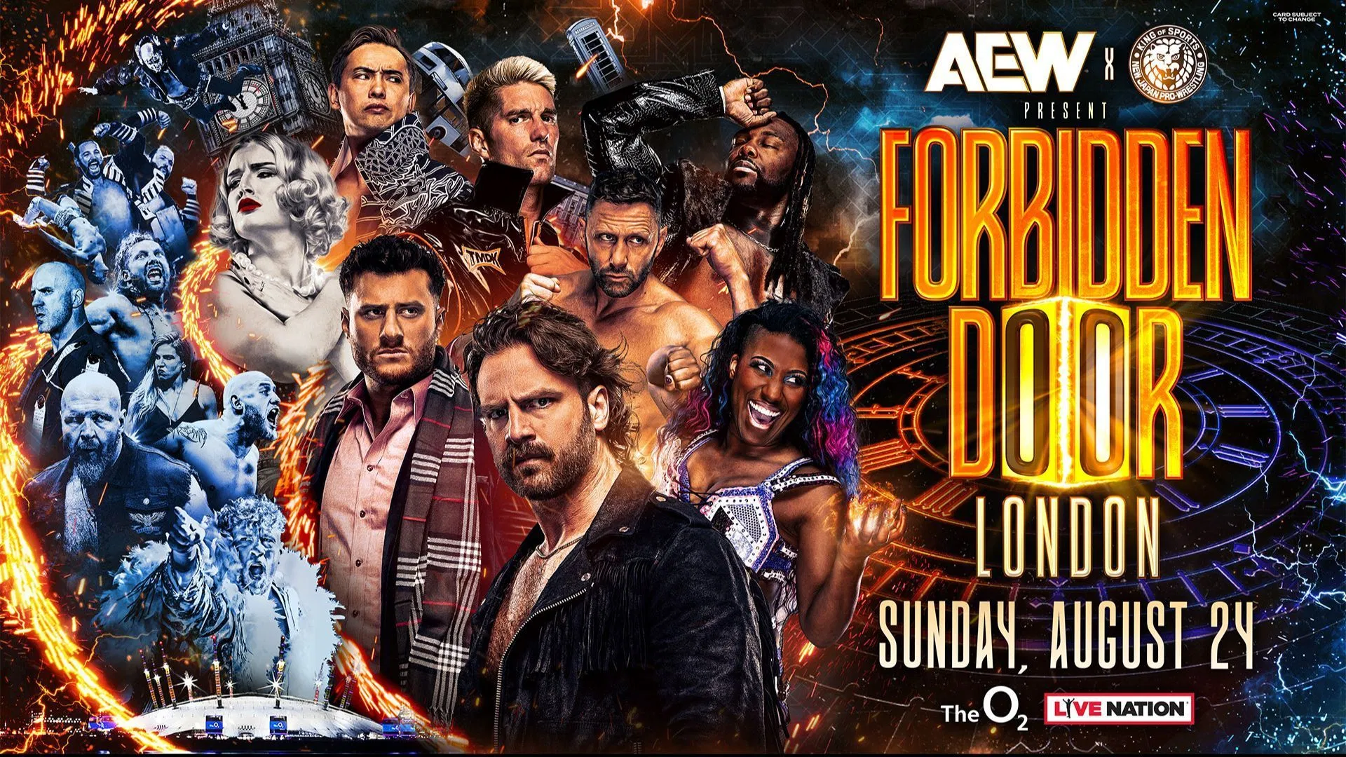 Forbidden Door is taking place this Sunday in London [photo: alllelitewrestling.com]