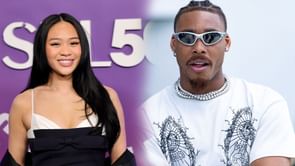 Suni Lee shares frame with Minnesota Vikings WR Justin Jefferson during special appearance at State Fair amid gymnastics downtime