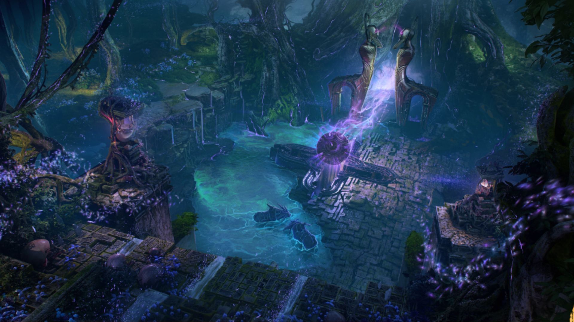 Wychwood biome concept (Image via Fantastic Pixle Castle)