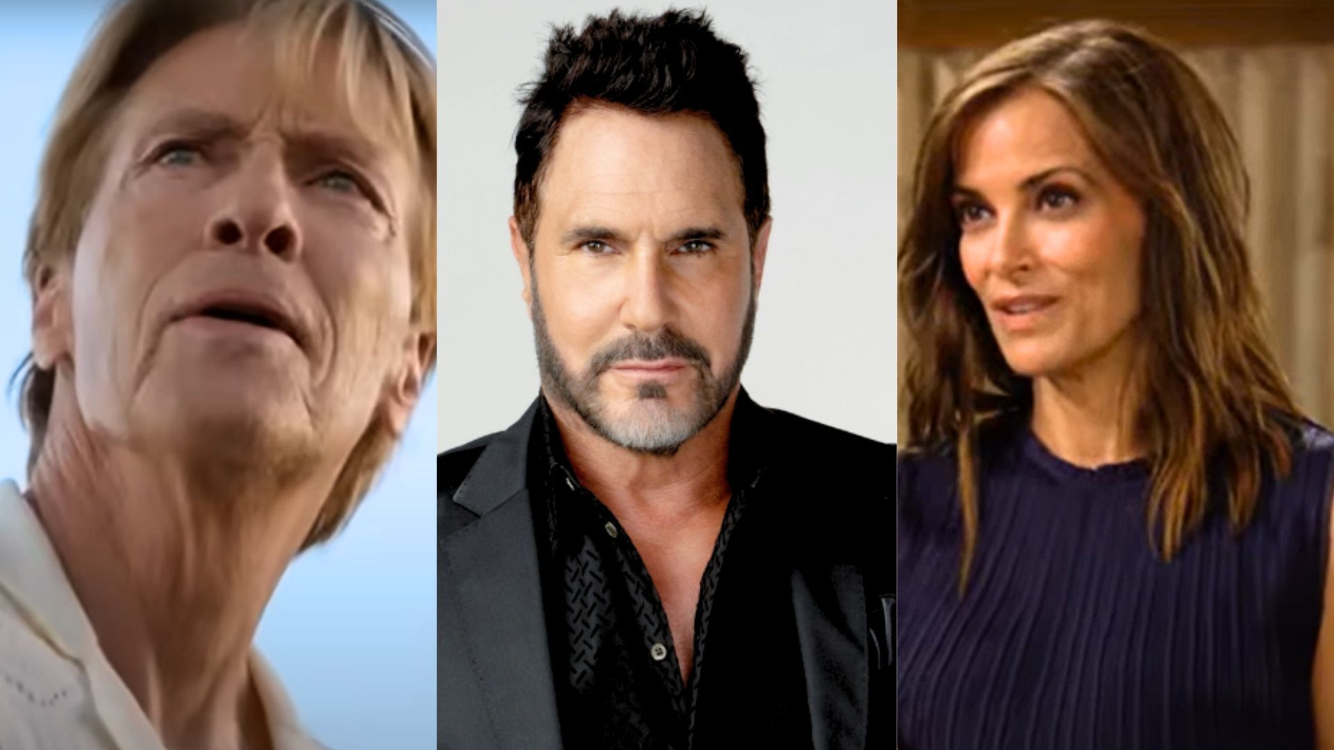Nick, Bill and Taylor of The Bold and the Beautiful (Images via CBS Network)